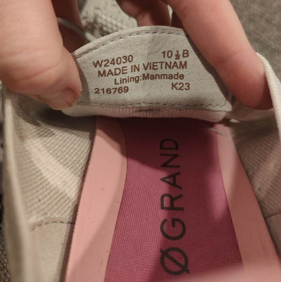 Women's Cole Haan ZERØGRAND sz 10.5B W24030 216769 Wingtip Oxford - Picture 5 of 7